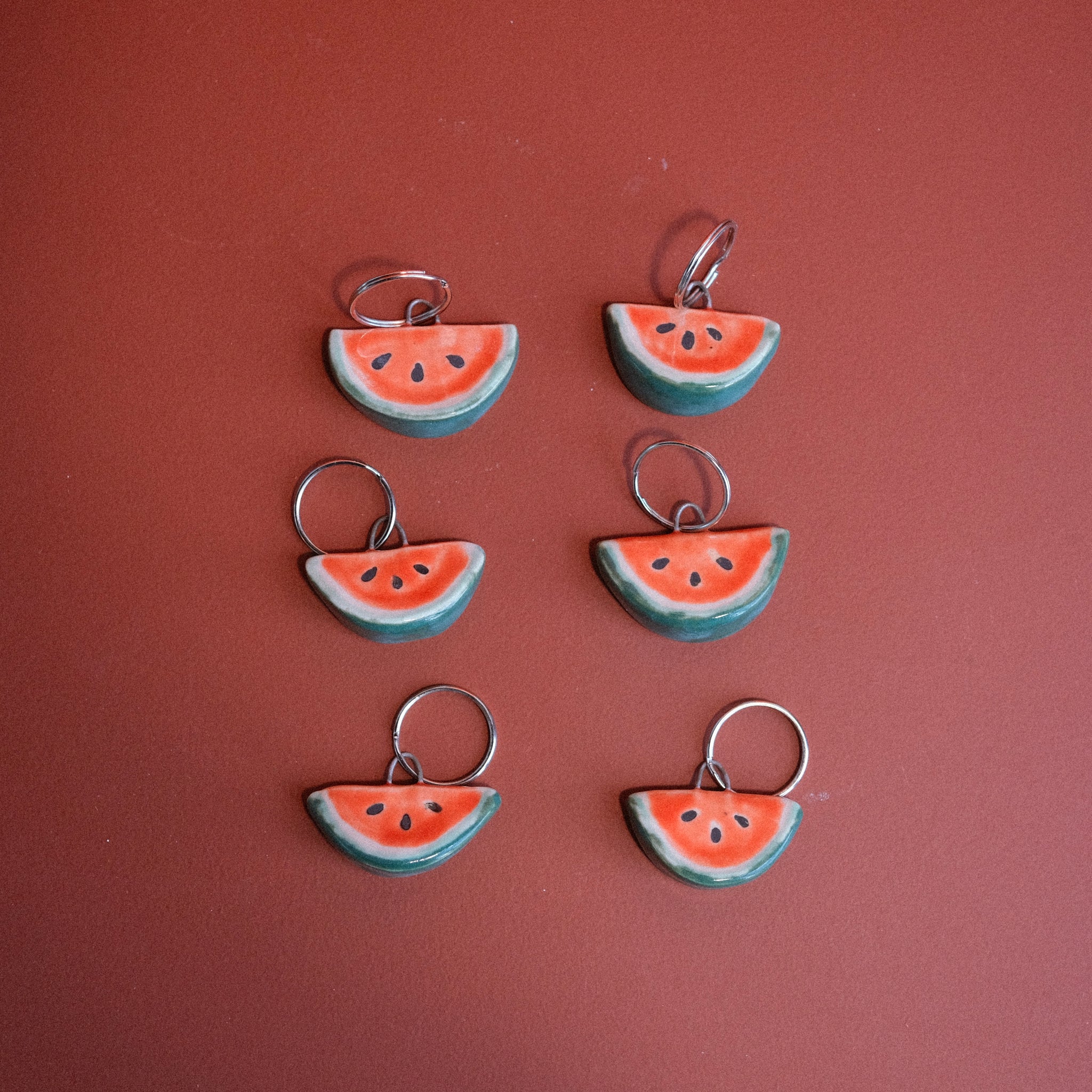 Watermelon Keychains