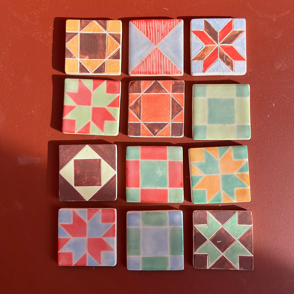 Quilt Square Magnet